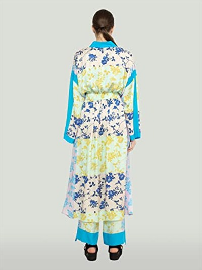 Çiçek Desenli Kimono