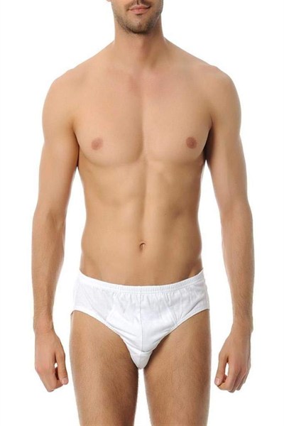Çift Kaplan, Erkek, 740, Slip Süprem Şort, Beyaz (Beyaz 100), S (Üretici ölçüsü: S)