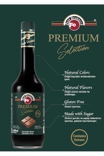 Çikolatalı Şurup – Premium 700 ml