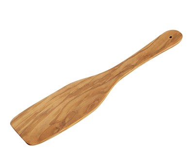 Cilio 182071 Kızartma tenceresi spatula, ahşap, kahverengi, 38 x 7 x 0,5 cm