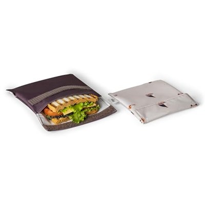Citron Citron Tekrar Kullanılabilir Sandviç Çantası 2li Set - Vehicles 1060193