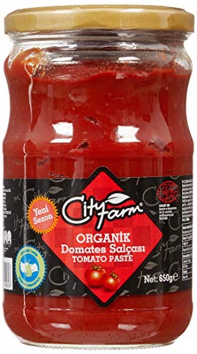 Cityfarm Organik Domates Salçasi, 650 gr