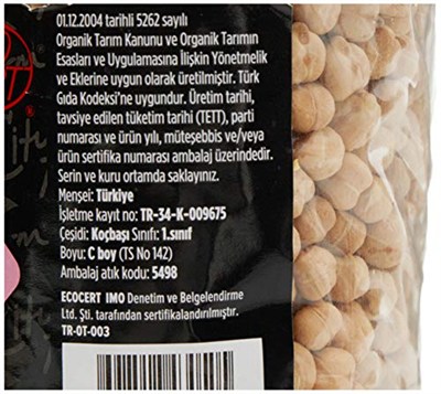 CityFarm Organik Nohut - 1000 Gr