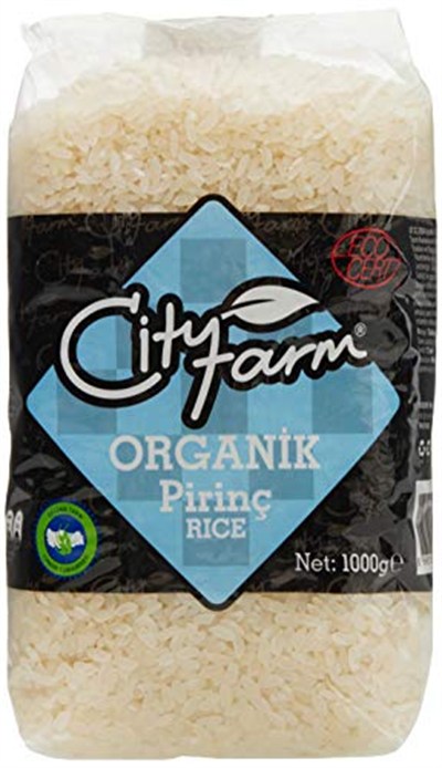 Cityfarm Organik Pirinç,1000 Gr