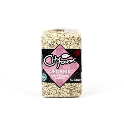 Cityfarm Organik Yulaf Ezmesi,500 Gr