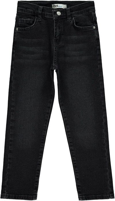 Civil Boys Erkek Çocuk Kot Pantolon 6-9 Yaş Füme 20D68874124S2-1|1