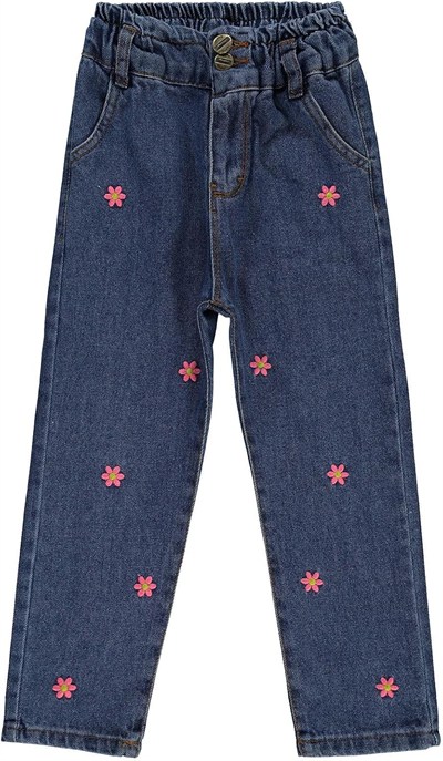 Civil Girls Kız Çocuk Kot Pantolon 10-13 Yaş Mavi