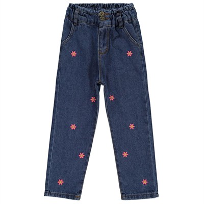Civil Girls Kız Çocuk Kot Pantolon 10-13 Yaş Mavi