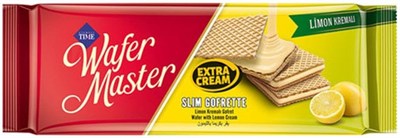 Çizmeci Wafer Master Slim Limonlu Gofrette 128g Tekli Paket