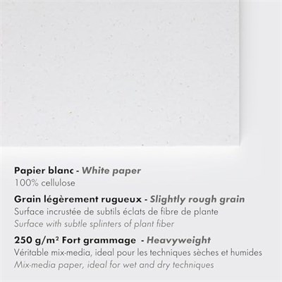 Clairefontaine Multi Teknik Çizim Defteri 40 Yapra - Seçenekler: A3 (29,7x42 cm), sortiert, 29,7 x 42 cm - Blok, 14...
