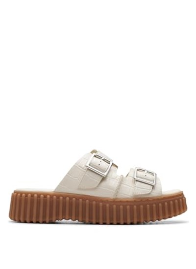 Clarks TORHILL Slide Beyaz