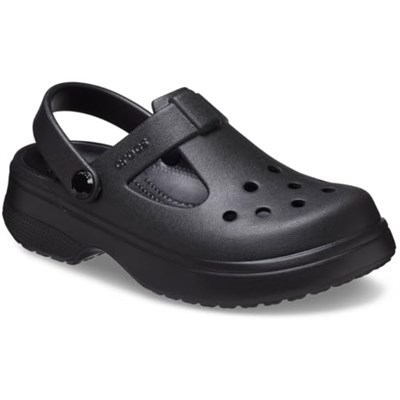 Classic Mary Jane Clog K Siyah Çocuk Terlik