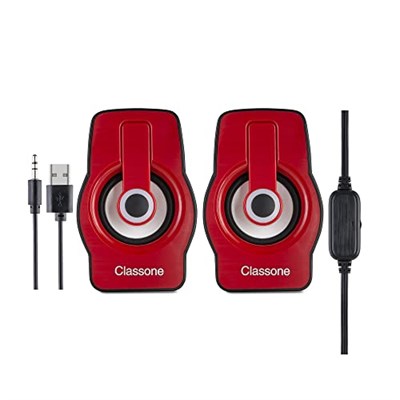 CLASSONE X1 RED RGB GAMİNG HOPARLÖR - KIRMIZI