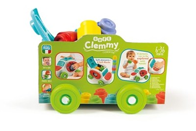 Clementoni Soft Clemmy - Yumuşak Blok Duyusal Araba Oyuncak