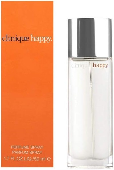 Clinique Happy Perfume Spray Edp 50 Ml Kadın Parfüm 1 Paket (1 X 50 Ml)