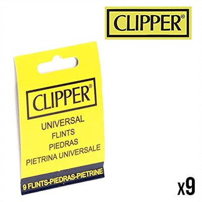 Clipper 9 adet ® çakmak taşı