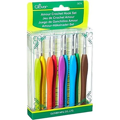 Clover Mıd (H20, 4, 10) Tığ Seti, 9 Farklı Ölçüde