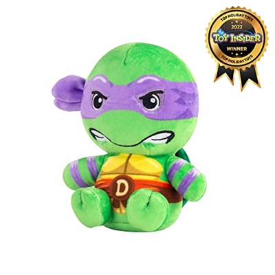 Club Mocchi-Mocchi- Teenage Mutant Ninja Turtles Peluş - TMNT Donatello Plushie - Ninja Kaplumbağa Doldurulmuş Hayvan Oyuncakları ve Oda Dekoru - Peluş Kolek - Seçenekler: Donatello, Leonardo, Raphael