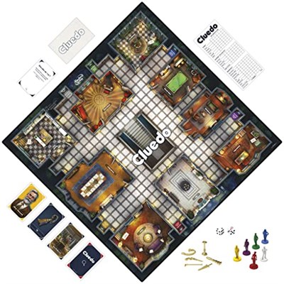 CLUE Cluedo 6 Kişilik Tahta Oyunu