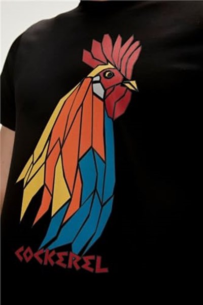 Cockerel Erkek T-Shirt - 23.01.07.012 Ekru
