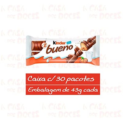 Çocuk Bueno Çikolata Barları 44 g (30lu Paket)