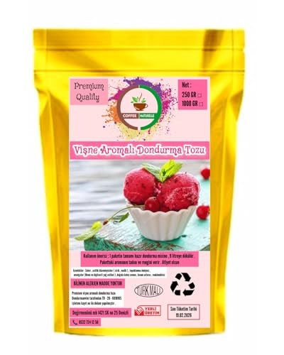 coffee naturelle dondurma aromaları (Vişne)