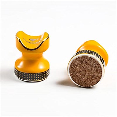 Cohiba Seramik Puro Standı Sehpası Sarı
