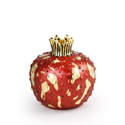 Coho Objet Coho Art Aşk Narı El Yapımı Sanatsal Dekoratif Obje - Brilliant Wine Red