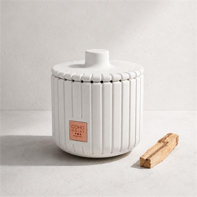 Coho Objet Coho Style Palo Santo Ritual El Dökümü Dekoratif Mum