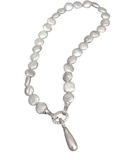 Coin Hakiki İnci Ve Mayorka Damla İnci Choker