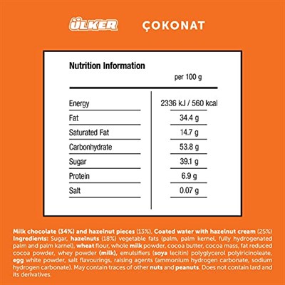 Çokonat Fındıklı Gofret 24lü Paket