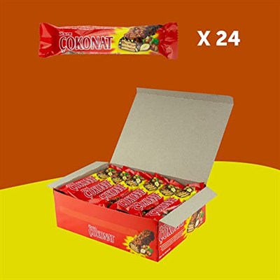 Çokonat Fındıklı Gofret 24lü Paket