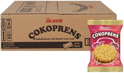 Çokoprens Bisküvi 30 g (24 Adet)