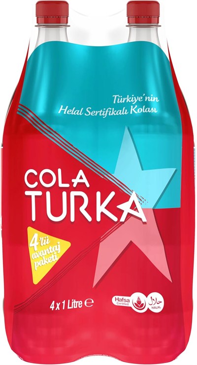 COLA TURKA 1 Lt X 4