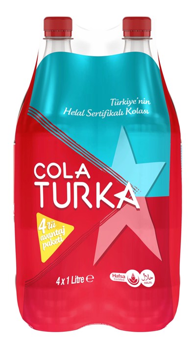 COLA TURKA 1 Lt X 4