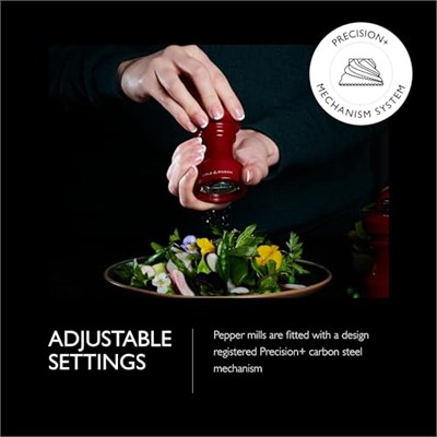 Cole & Mason Hoxton Parlak Kırmızı Biber Değirmeni 104mm - Seçenekler: 7, 7 Pepper Mill, 7 Salt & Pepper Gift Set...