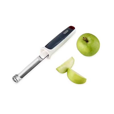Cole & Mason, Zyliss E910030 Easytwist Elma içi Çıkarıcı, DKB E910030, 25 x 3,5 x 3,5cm, Antrasit / Beyaz.