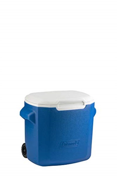 Coleman Pasif soğutma kutusu 16 QT/28QT Performance Wheeled Cooler, Thermobox 15/26 l kapasite, tekerlekli mobil buz kutusu