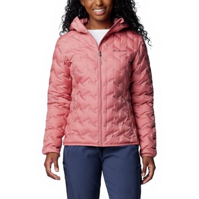 Columbia Delta Ridge 2 Down Hooded Jacket Kapüşonlu Puffer Aşağı Ceket Kadın
