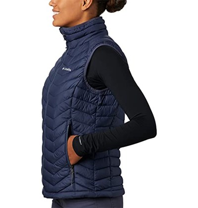 Columbia Powder Lite Yelek, Kadınlar için Kapitone Yelek