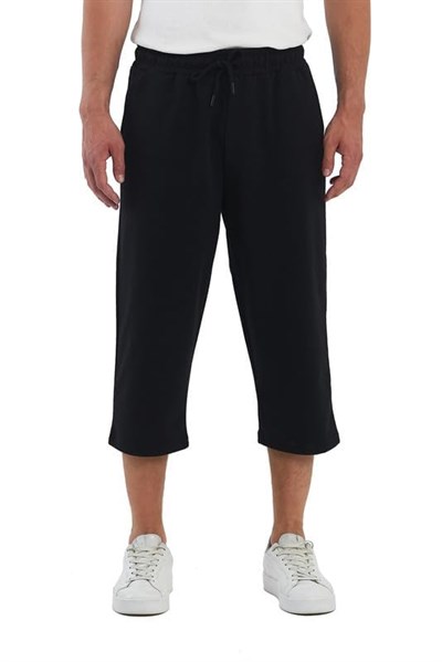 Comeor erkek spor pantolonu, kısa, 3/4 kapri pantolon, erkek, kısa pantolon, koşu şortu, pamuk şort