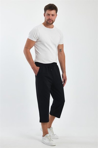 Comeor erkek spor pantolonu, kısa, 3/4 kapri pantolon, erkek, kısa pantolon, koşu şortu, pamuk şort