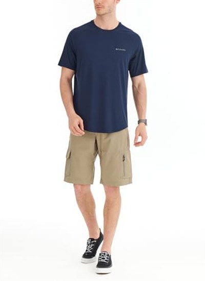 Comfort Erkek Mavi Outdoor T-Shirt CS0303-466
