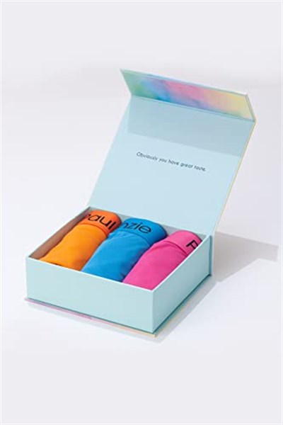 Comfort Flex 3lü Erkek Slip Külot - Rainbow