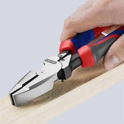 (Comfort Grip) - Knipex 09 02 240 SBA 24cm Ultra-High Leverage Linemans Pliers