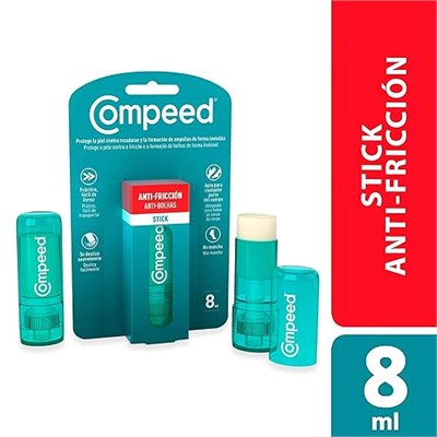 Compeed Sürtünme ve Kabarcık Oluşumuna Karşı Ayak ve Vücut İçin Sürtünme ve Kabarcık Önleyici Stick - 8 ml - Seçenekler: 0.27 Fl Oz (Pack of 1), 0.27 Fl Oz (Pack of 1) (2 paketi)