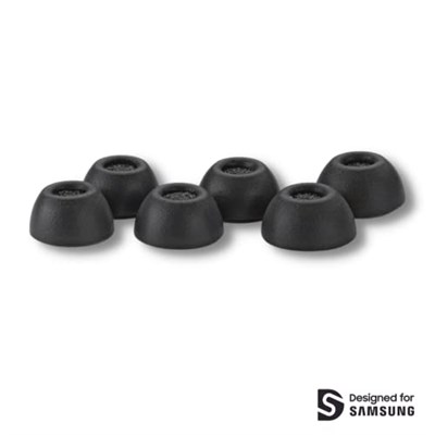 COMPLY Samsung Galaxy Buds2 Pro için Tasarlanmış Köpük Kulak Uçları | Üstün Konfor | Sarsılmaz Kesim | Küçük, 3 Çift, Siyah - Seçenekler: Small, Medium, Large, Assorted