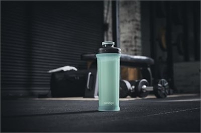 Contigo Shake Go Sporcu Suluğu & Shaker 820ML Turkuaz