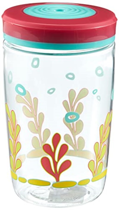 CONTIGO Yüzen Ahtapot Pipetli Tritan Bardak 470 ml, Mavi
