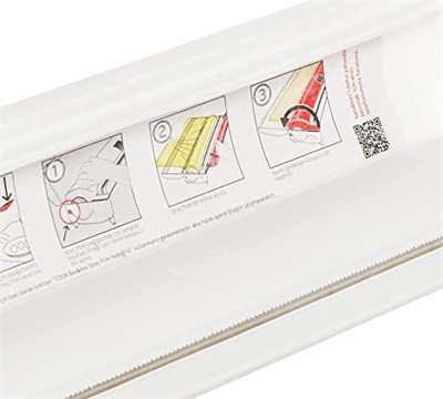 Cook Bas&Kes Streç Film Kesme Aparatı, 30 cm x 30 m, Beyaz - Seçenekler: Pack of 3, 30 cm x 30 m